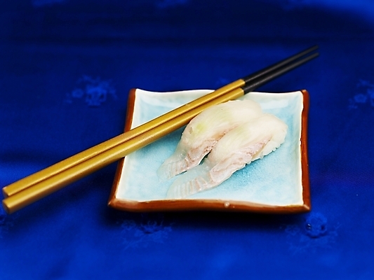 포토 JPG 스튜디오촬영 접시 음식 젓가락 실내 근접촬영 사람없음 초밥 생선초밥 파란배경 놀래미 놀래미초밥 일본음식 국내포토 식기 뷰포인트 백그라운드 수저 어류 내부 파란색 파일형식