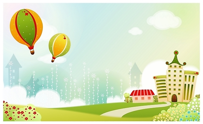 EPS 주간 사계절 계절 꽃 길 백그라운드 일러스트 항공교통 자연 하늘 주택 풍경 초원 사람없음 야외 건물 봄 열기구 봄배경 국내일러스트 자연요소 식물 건축물 교통수단 생태계 파일형식 벡터