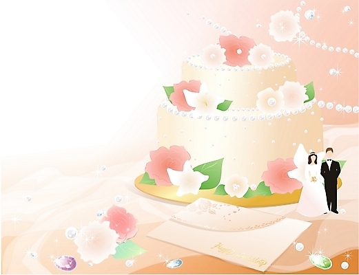 EPS 신부 음식 신랑 결혼 일러스트 디저트 이벤트 사람없음 장미 케이크 보석 청첩장 진주 결혼소품 신랑신부인형 국내일러스트 꽃 인형 카드_감사 광석 오브젝트 파일형식 벡터