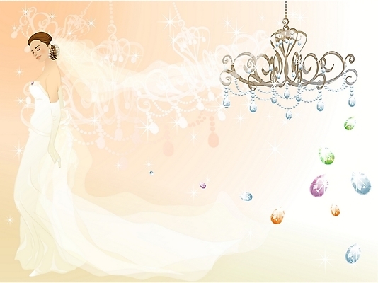 EPS 드레스 여자 신부 결혼 일러스트 조명 한명 사람 이벤트 20대 성인 보석 샹들리에 여자만 여자한명만 성인여자만 청년만 청년여자만 성인한명만 청년여자한명만 성인여자한명만 성인만 국내일러스트 1 옷 청년 광석 파일형식 벡터