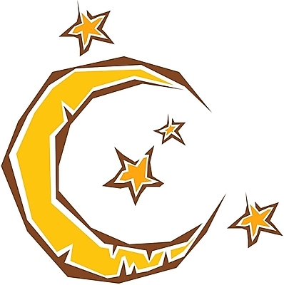 EPS 자연요소 별 기독교 종교 일러스트 사람없음 달 초승달 라인아이콘 판화아이콘 국내일러스트 아이콘 파일형식 벡터