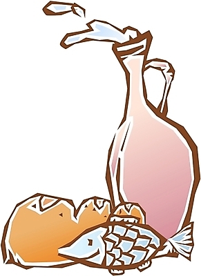 EPS 기독교 종교 음식 빵 일러스트 디저트 어류 사람없음 물병 라인아이콘 제빵 판화아이콘 국내일러스트 아이콘 제과제빵 수중동물 물통 파일형식 벡터