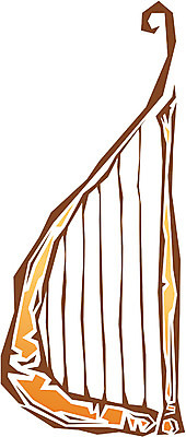 EPS 기독교 종교 악기 음악 일러스트 현악기 사람없음 라인아이콘 하프 판화아이콘 국내일러스트 아이콘 문화예술 파일형식 벡터