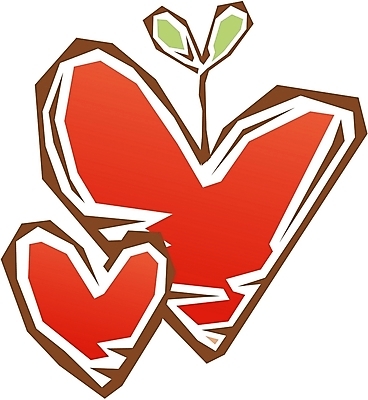 EPS 식물 기독교 종교 일러스트 사랑 사람없음 새싹 하트 라인아이콘 판화아이콘 국내일러스트 모양 아이콘 감정 파일형식 벡터