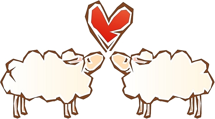 EPS 동물 척추동물 육지동물 기독교 종교 일러스트 포유류 사랑 사람없음 하트 양 라인아이콘 판화아이콘 국내일러스트 모양 아이콘 감정 파일형식 벡터