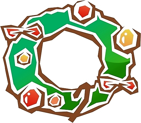 EPS 기독교 종교 크리스마스장식 크리스마스 일러스트 크리스마스용품 사람없음 화환 라인아이콘 오브젝트 판화아이콘 국내일러스트 아이콘 기념일 꽃 용품 파일형식 벡터