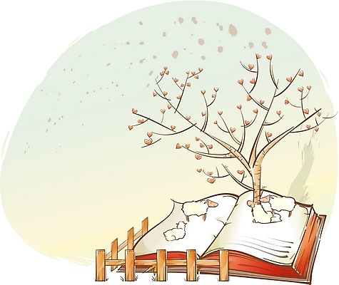 EPS 나무 기독교 종교 일러스트 종교용품 기독교용품 사랑 사람없음 울타리 성경 양 오브젝트 국내일러스트 식물 감정 포유류 담장 파일형식 벡터