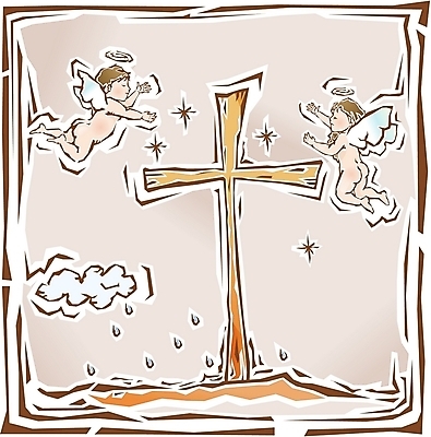 EPS 클립아트 구름 여자 남자 기독교 종교 십자가 일러스트 천사 도장 비 판화 가상인물 국내일러스트 자연요소 상상 날씨 미술 사람 파일형식 벡터