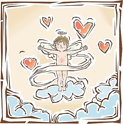 EPS 클립아트 구름 남자 기독교 종교 일러스트 천사 사랑 도장 아기 판화 승천 남자만 가상인물 국내일러스트 자연요소 감정 상상 미술 사람 파일형식 벡터