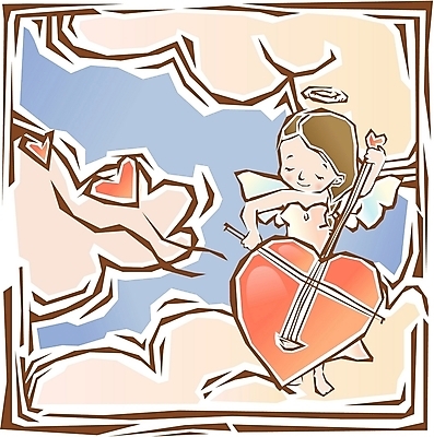 EPS 클립아트 구름 여자 기독교 종교 연주 일러스트 현악기 천사 사랑 도장 하트 바이올린 판화 여자만 가상인물 국내일러스트 자연요소 모양 감정 악기 음악 상상 미술 사람 파일형식 벡터