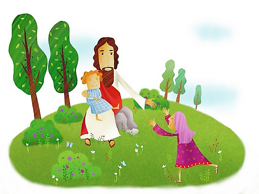 주간 PSD 나무 구름 캐릭터 여자 남자 꽃 기독교 종교 일러스트 하늘 사랑 사람 소년 야외 세명 성경 돌_바위 바위 예수 성경이야기 국내일러스트 일러캐릭터 자연요소 식물 감정 어린이 종교용품 이야기 신_종교 파일형식