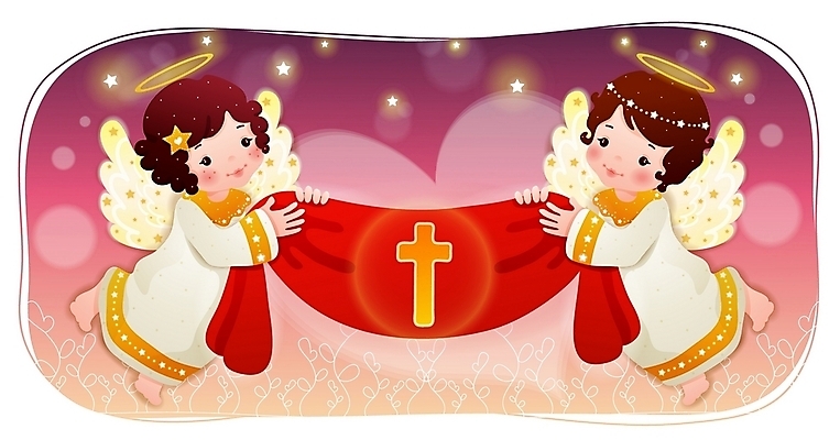 EPS 캐릭터 별 기독교 종교 십자가 날개 일러스트 상상 천사 천 종교캐릭터 가상인물 일러캐릭터 자연요소 직물 파일형식 벡터