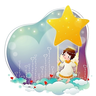 EPS 구름 캐릭터 별 기독교 종교 날개 일러스트 상상 천사 사랑 하트 그네 종교캐릭터 가상인물 일러캐릭터 자연요소 모양 감정 파일형식 벡터