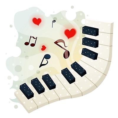 EPS 아이콘 기독교 종교 악기 음악 연주 음표 사람없음 하트 건반 피아노 건반악기 기독교아이콘 2D아이콘 모양 기호 문화예술 파일형식 벡터