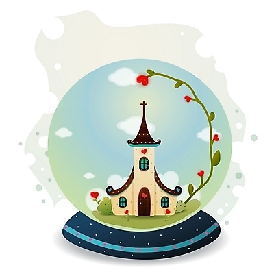 EPS 아이콘 시설물 현대건축 건축 기독교 종교 종교건축 종교시설 사람없음 장난감 교회 하트 구슬 기독교아이콘 2D아이콘 모양 건축물 건물 시설 파일형식 벡터