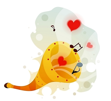 EPS 아이콘 기독교 종교 악기 음악 연주 음표 관악기 사랑 사람없음 하트 나팔 기독교아이콘 2D아이콘 모양 기호 감정 문화예술 파일형식 벡터