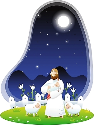 EPS 남자 꽃 별 기독교 종교 일러스트 밤하늘 하늘 산 세마리 한명 사람 잔디 초원 20대 성인 야외 울타리 달 양 예수 야간 남자만 남자한명만 성인남자만 청년만 청년남자만 청년남자한명만 성인한명만 성인남자한명만 성인만 국내일러스트 자연요소 식물 1 포유류 3 청년 담장 신_종교 파일형식 벡터