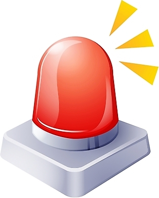 EPS 인터넷 일러스트 경고 사람없음 장비 보안 경고등 국내일러스트 안전 파일형식 벡터