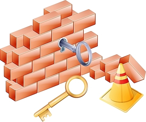 EPS 인터넷 일러스트 열쇠 벽돌 안전 사람없음 장비 잠금 보안 방화벽 산업안전장비 국내일러스트 안전장비 파일형식 벡터