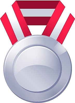 EPS 일러스트 사람없음 상 오브젝트 휘장 은메달 국내일러스트 상패 메달 파일형식 벡터