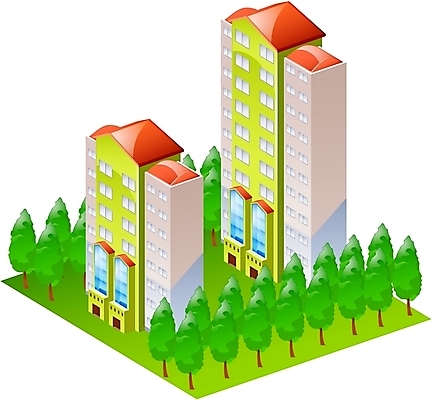 EPS 나무 아이콘 시설물 현대건축 건축 아파트 사람없음 건물 하이앵글 펄아이콘 2D아이콘 식물 건축물 뷰포인트 주택 파일형식 벡터