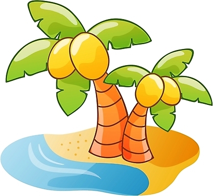 EPS 나무 식물 아이콘 호수 여행 큐티아이콘 사람없음 물 야자수 야자열매 2D아이콘 자연요소 열매 파일형식 벡터