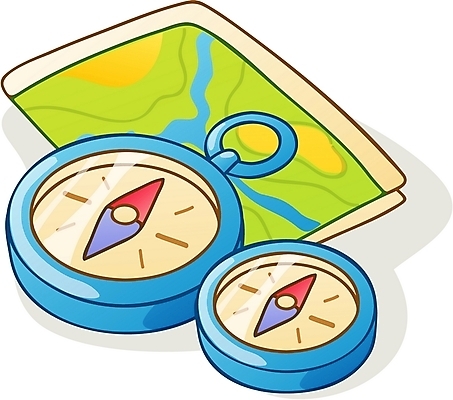 EPS 아이콘 과학 여행 지도 큐티아이콘 실험기구 사람없음 나침반 위치 2D아이콘 파일형식 벡터