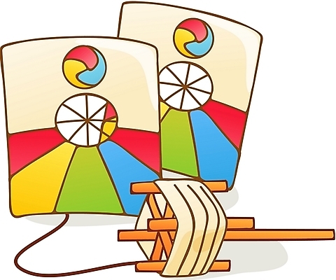 EPS 아이콘 계절 생활용품 큐티아이콘 사람없음 놀이용품 가을 연 연날리기 2D아이콘 전통놀이 오브젝트 파일형식 벡터