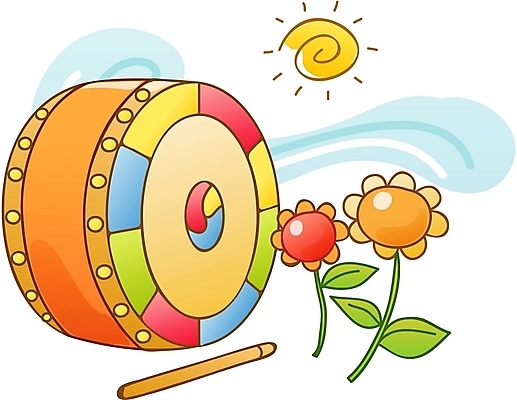 EPS 아이콘 꽃 전통문화 문화 악기 음악 타악기 큐티아이콘 국악기 사람없음 태양 북 2D아이콘 자연요소 식물 전통 문화예술 국악 파일형식 벡터
