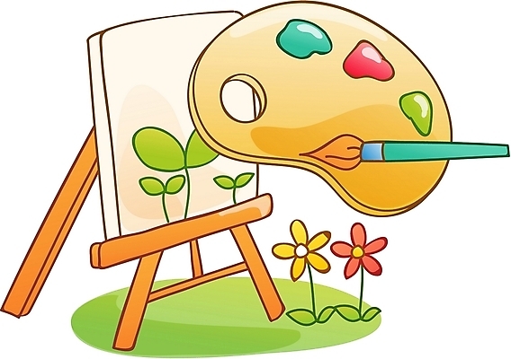 EPS 아이콘 꽃 문화 큐티아이콘 미술 사람없음 새싹 물감 미술도구 붓 팔레트 그림 2D아이콘 식물 문화예술 오브젝트 파일형식 벡터