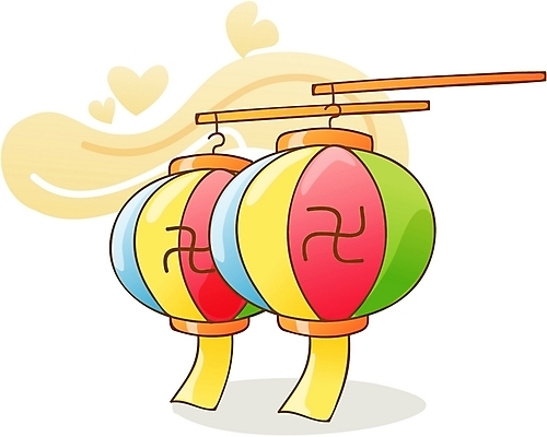 EPS 아이콘 문화 불교 종교용품 큐티아이콘 이벤트 사람없음 불교용품 연등 2D아이콘 종교 등불 파일형식 벡터