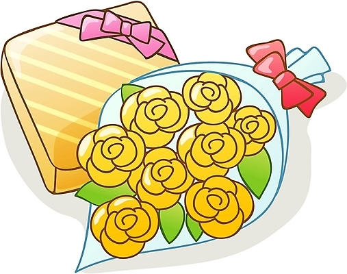 EPS 식물 아이콘 꽃 문화 꽃다발 큐티아이콘 선물 사람없음 2D아이콘 파일형식 벡터