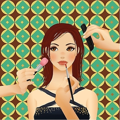 EPS 우먼라이프 여자 일러스트 한명 사람 20대 성인 화장 뷰티 화장품 머리빗 립브러쉬 페이스브러쉬 여자만 여자한명만 성인여자만 청년만 청년여자만 성인한명만 청년여자한명만 성인여자한명만 성인만 국내일러스트 1 라이프스타일 청년 미용용품 메이크업브러쉬 파일형식 벡터