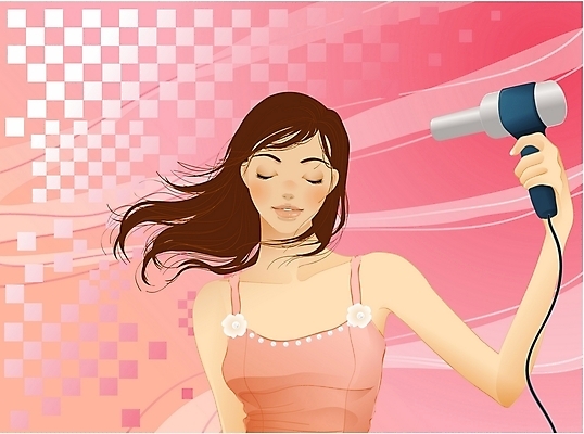 EPS 우먼라이프 여자 일러스트 한명 사람 20대 성인 뷰티 드라이어 머리손질 여자만 여자한명만 성인여자만 청년만 청년여자만 성인한명만 청년여자한명만 성인여자한명만 성인만 국내일러스트 1 라이프스타일 청년 미용용품 파일형식 벡터