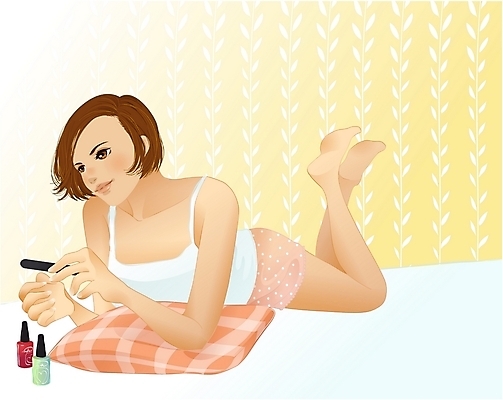 EPS 우먼라이프 여자 쿠션 일러스트 휴식 실내 한명 사람 20대 성인 뷰티 손톱관리 매니큐어 손톱버퍼 손톱정리 여자만 여자한명만 성인여자만 청년만 청년여자만 성인한명만 청년여자한명만 성인여자한명만 성인만 국내일러스트 1 라이프스타일 컨셉 청년 내부 화장품 미용용품 미용 네일아트 파일형식 벡터