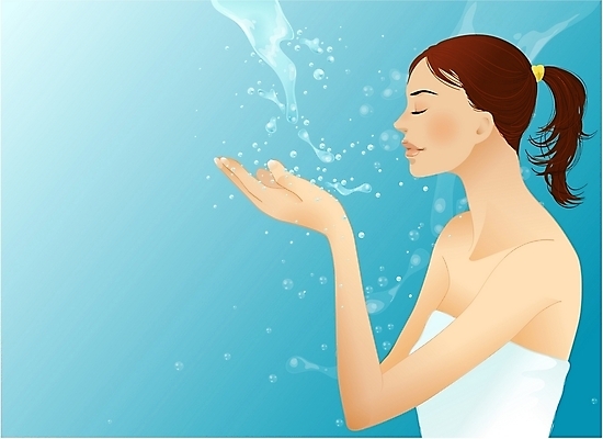 EPS 우먼라이프 여자 일러스트 한명 사람 20대 성인 뷰티 물방울 세수 피부관리 보습 여자만 여자한명만 성인여자만 청년만 청년여자만 성인한명만 청년여자한명만 성인여자한명만 성인만 국내일러스트 1 라이프스타일 청년 청결 파일형식 벡터