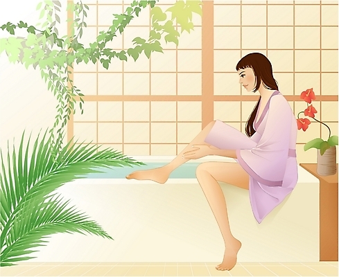 EPS 식물 우먼라이프 웰빙 여자 꽃 화분 일러스트 휴식 욕조 실내 한명 사람 20대 성인 뷰티 스파 목욕 여자만 여자한명만 성인여자만 청년만 청년여자만 성인한명만 청년여자한명만 성인여자한명만 성인만 국내일러스트 1 라이프스타일 컨셉 청년 내부 청결 파일형식 벡터