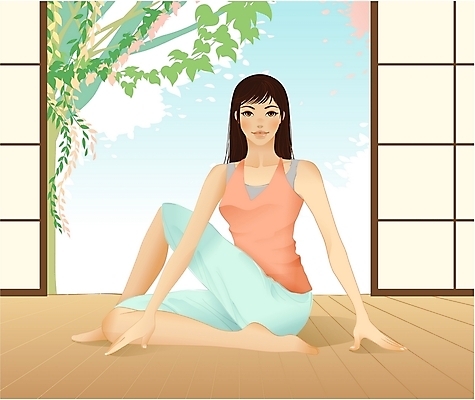 EPS 주간 우먼라이프 웰빙 여자 다이어트 일러스트 요가 실내 한명 사람 20대 성인 운동 뷰티 명상 여자만 여자한명만 성인여자만 청년만 청년여자만 성인한명만 청년여자한명만 성인여자한명만 성인만 국내일러스트 자연요소 1 라이프스타일 건강 청년 내부 파일형식 벡터