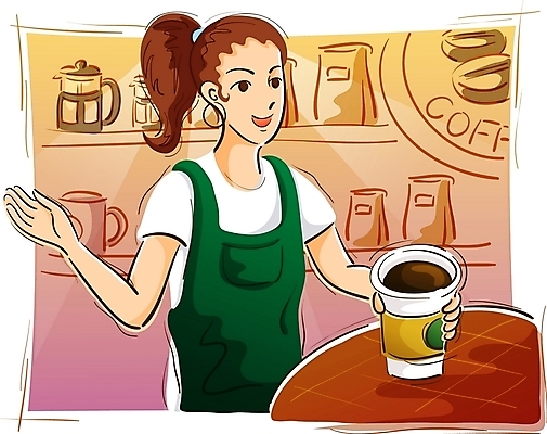 EPS 직업 여자 산업 커피 일러스트 실내 한명 사람 20대 성인 머그컵 원두 서비스업 종업원 바리스타 프렌치프레스 여자만 여자한명만 성인여자만 청년만 청년여자만 성인한명만 청년여자한명만 성인여자한명만 성인만 국내일러스트 1 음료 청년 내부 컵 커피용품 파일형식 벡터