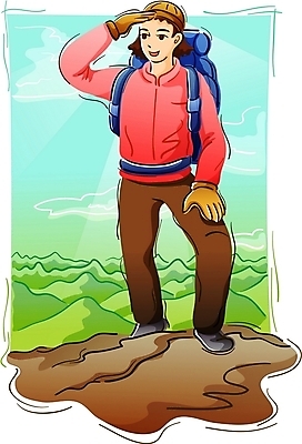 EPS 주간 직업 남자 일러스트 한명 사람 20대 성인 야외 레포츠 등산 탐험 등산객 산악등반 남자만 남자한명만 성인남자만 청년만 청년남자만 청년남자한명만 성인한명만 성인남자한명만 성인만 국내일러스트 자연요소 1 레저 청년 트래킹 파일형식 벡터