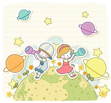 EPS 여학생 여자 어린이교육 교육 남자 꽃 별 지구 초등학생 어린이 남학생 과학 일러스트 교과목 상상 교육캐릭터 사람 소녀 소년 두명 라이프 친구 스쿨라이프 망원경 행성 관찰 과학교육 지구과학 관측기 어린이만 국내일러스트 일러캐릭터 자연요소 식물 캐릭터 학생 라이프스타일 학교 관계 모션 생활 우주 파일형식 벡터