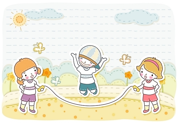 EPS 주간 구름 여학생 여자 어린이교육 교육 남자 꽃 초등학생 어린이 남학생 나비 일러스트 교육캐릭터 사람 소녀 소년 야외 라이프 세명 친구 태양 스쿨라이프 운동장 줄넘기 체육시간 어린이만 국내일러스트 일러캐릭터 자연요소 식물 캐릭터 학생 라이프스타일 곤충 스포츠시설 학교 관계 수업 생활 운동 공간 파일형식 벡터