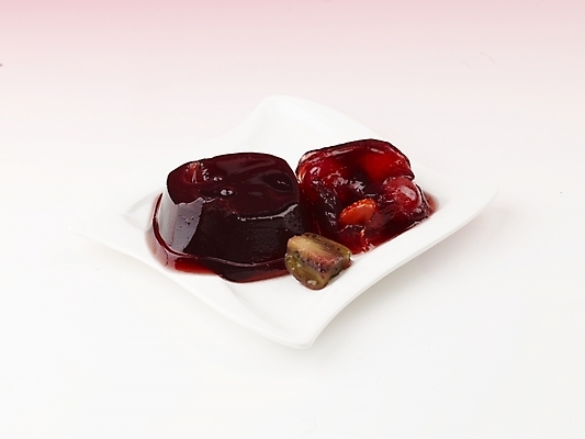 포토 JPG 스튜디오촬영 그릇 접시 음식 디저트 실내 누끼 사람없음 장식 가로 젤리 과일젤리 국내포토 식기 내부 파일형식