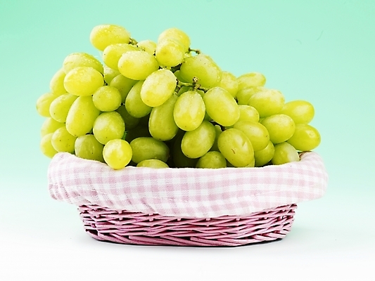 포토 JPG 스튜디오촬영 식물 음식 과일 포도 실내 누끼 사람없음 가로 농작물 바구니 소쿠리 신선 청포도 국내포토 농업 파일형식