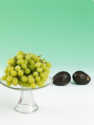 포토 JPG 스튜디오촬영 식물 그릇 접시 음식 과일 포도 실내 사람없음 농작물 신선 청포도 유리그릇 아보카도 국내포토 식기 농업 유리 내부 파일형식