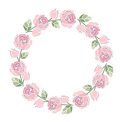 EPS 해외이미지 꽃 분홍색 백그라운드 잎 일러스트 프레임 사랑 사람없음 장미 화환 낭만 원형 꽃프레임 프레임일러스트 국경 해외202004 해외일러스트 도형 식물 감정 컬러 컨셉 파일형식 벡터