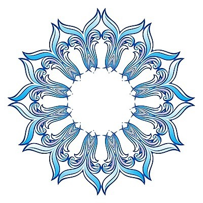 EPS 해외이미지 모양 디자인 실루엣 백그라운드 겨울 꽃무늬 패턴 일러스트 추상 사람없음 그래픽 장식 파란색 흰색 축하 원형 눈송이 화려 눈꽃무늬 스타일 해외202004 해외일러스트 도형 계절 꽃 컬러 컨셉 무늬 눈꽃 눈_날씨 촬영기법 파일형식 벡터