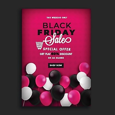 EPS 해외이미지 배너 백그라운드 일러스트 텍스트 선물 이벤트 타이포그라피 사람없음 빨간색 쇼핑 세일 검은색 회색 블랙프라이데이 해외202004 해외일러스트 문자 컬러 데이이벤트 파일형식 벡터