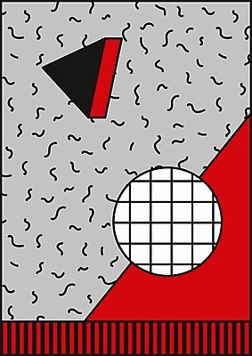 EPS 해외이미지 모양 디자인 백그라운드 패턴 일러스트 추상 사람없음 컬러풀 복고 기하학 멤피스디자인 해외202004 해외일러스트 컬러 무늬 파일형식 벡터