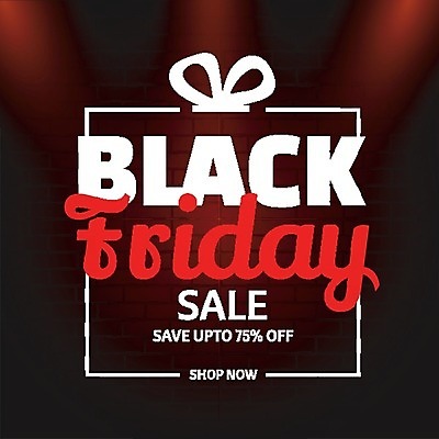 EPS 해외이미지 배너 백그라운드 일러스트 텍스트 선물 이벤트 타이포그라피 사람없음 쇼핑 세일 검은색 블랙프라이데이 해외202004 해외일러스트 문자 컬러 데이이벤트 파일형식 벡터